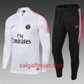 PSG Sweatshirt Dragt Hvid 2018-2019